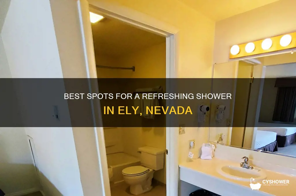 where to get a shower in ely nv