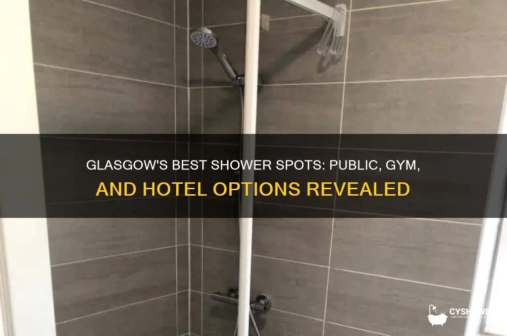 where to get a shower in glasgow