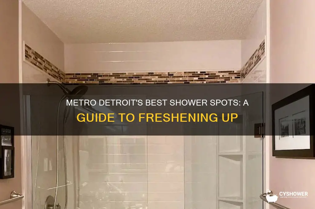 where to get a shower in metro detroit