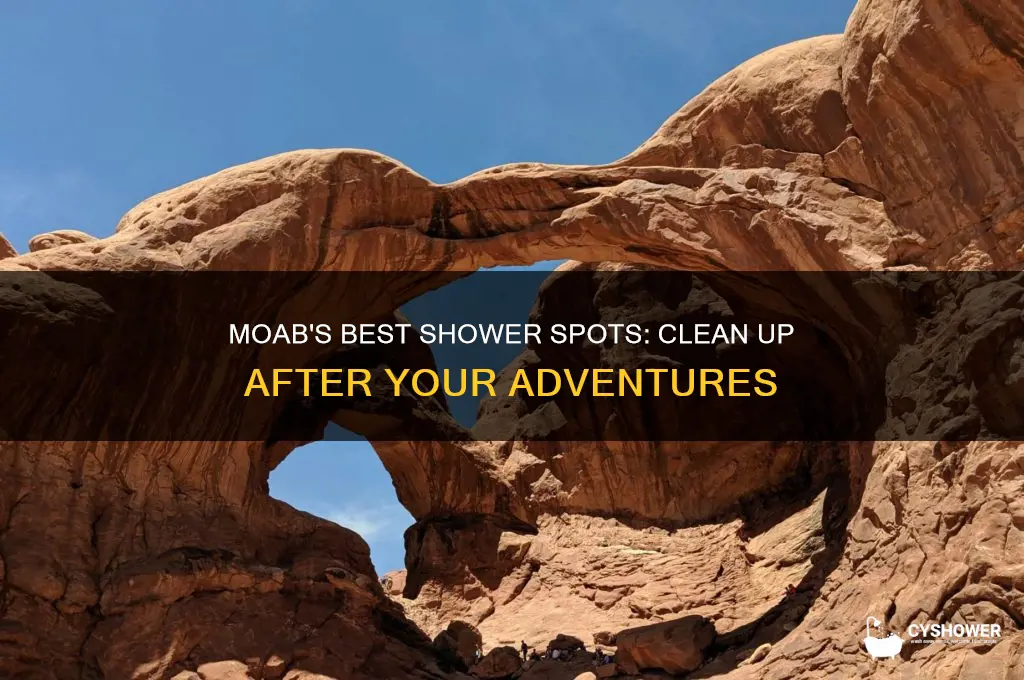where to get a shower in moab