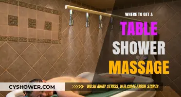Discover Relaxation: Top Spots for Table Shower Massages Nearby