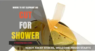Creative Elephant Die-Cut Shower Decor: Where to Find Unique Designs