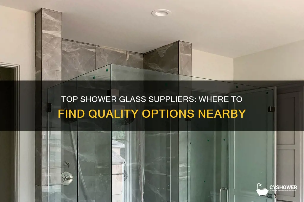where to get glass for shower
