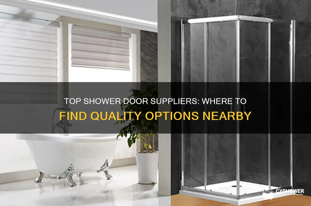 where to get shower doors