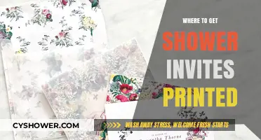 Top Places to Print Custom Shower Invitations Easily and Affordably
