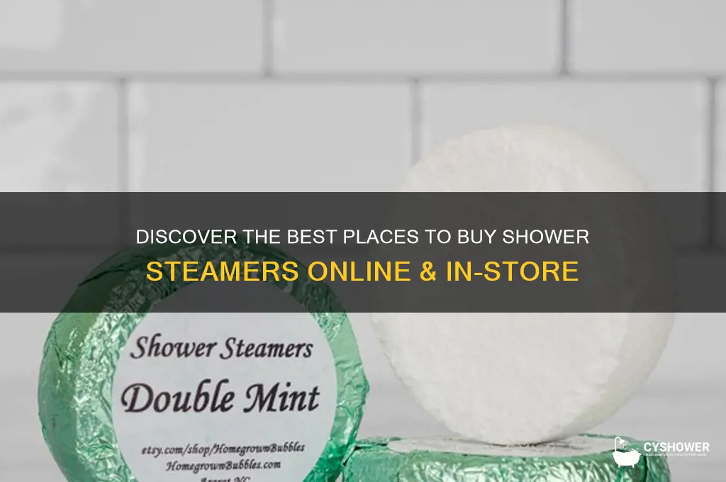 where to get shower steamers