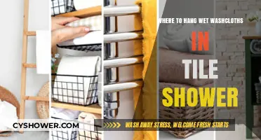 Smart Shower Storage: Best Spots for Wet Washcloths in Tile Showers