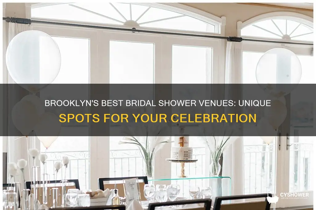 where to have a bridal shower in brooklyn ny