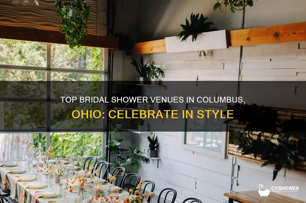 where to have a bridal shower in columbus ohio