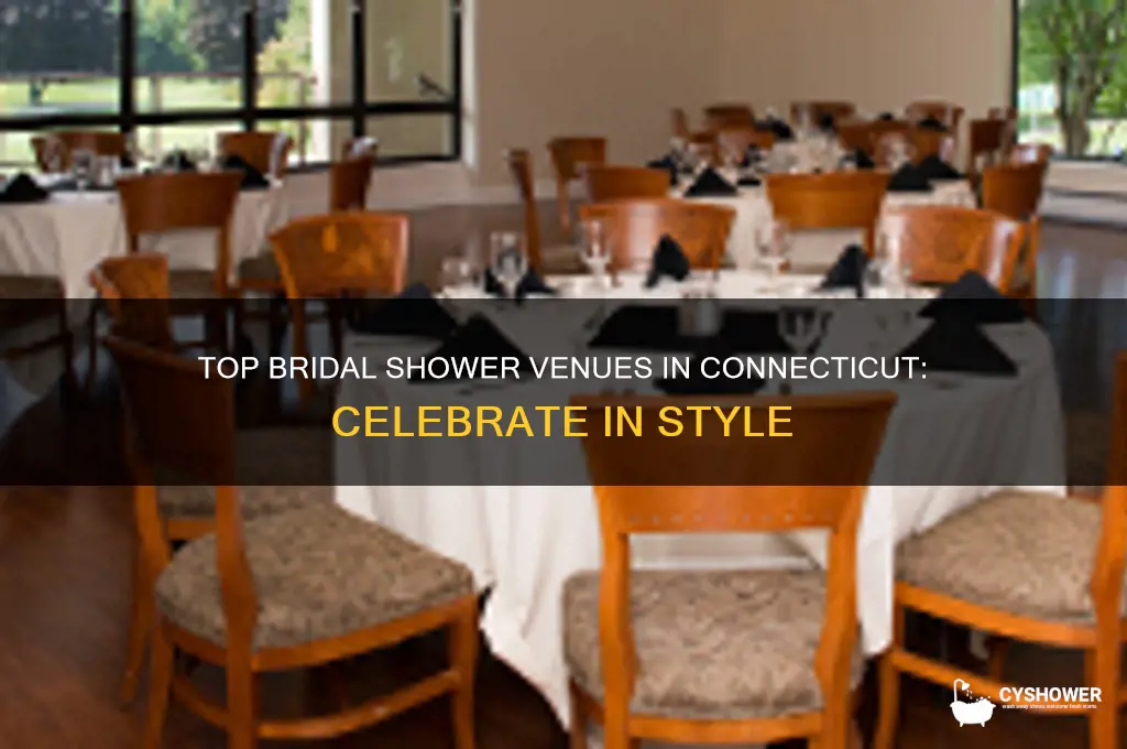 where to have a bridal shower in ct