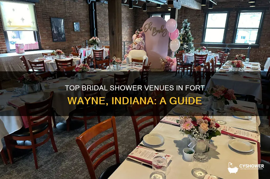 where to have a bridal shower in ft wayne in