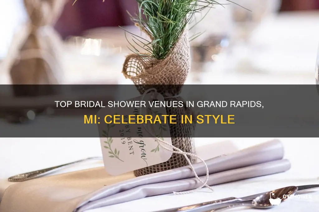 where to have a bridal shower in grand rapids mi