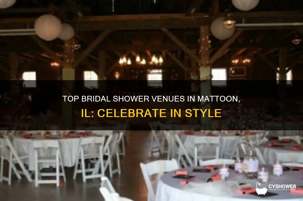 where to have a bridal shower in mattoon il