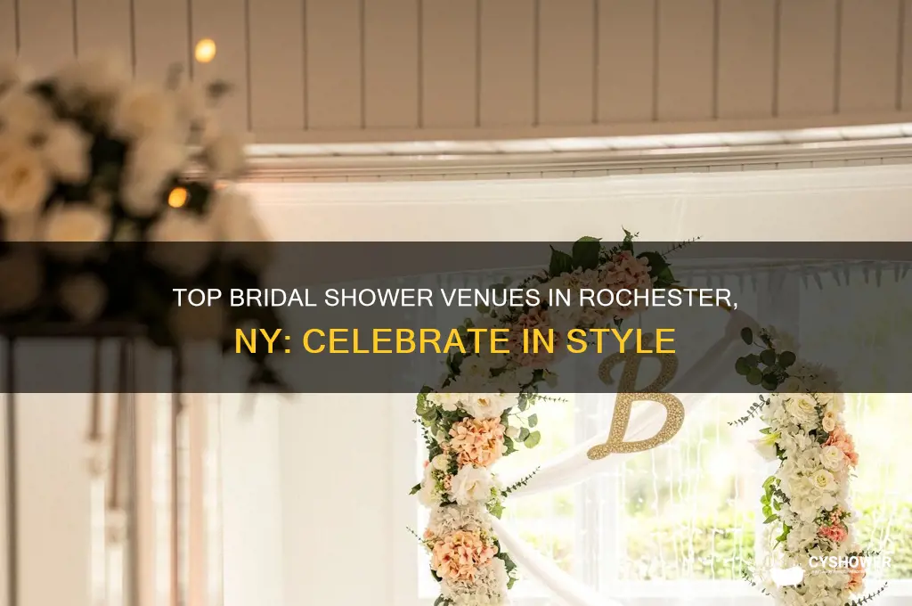 where to have a bridal shower in rochester ny