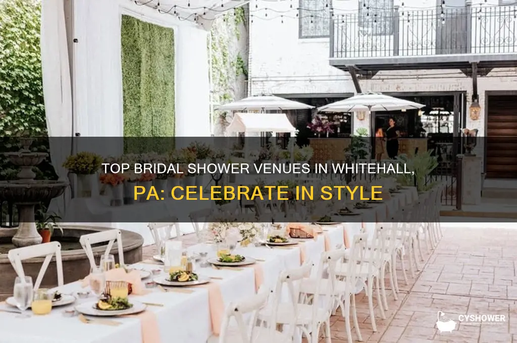where to have a bridal shower in whitehall pa