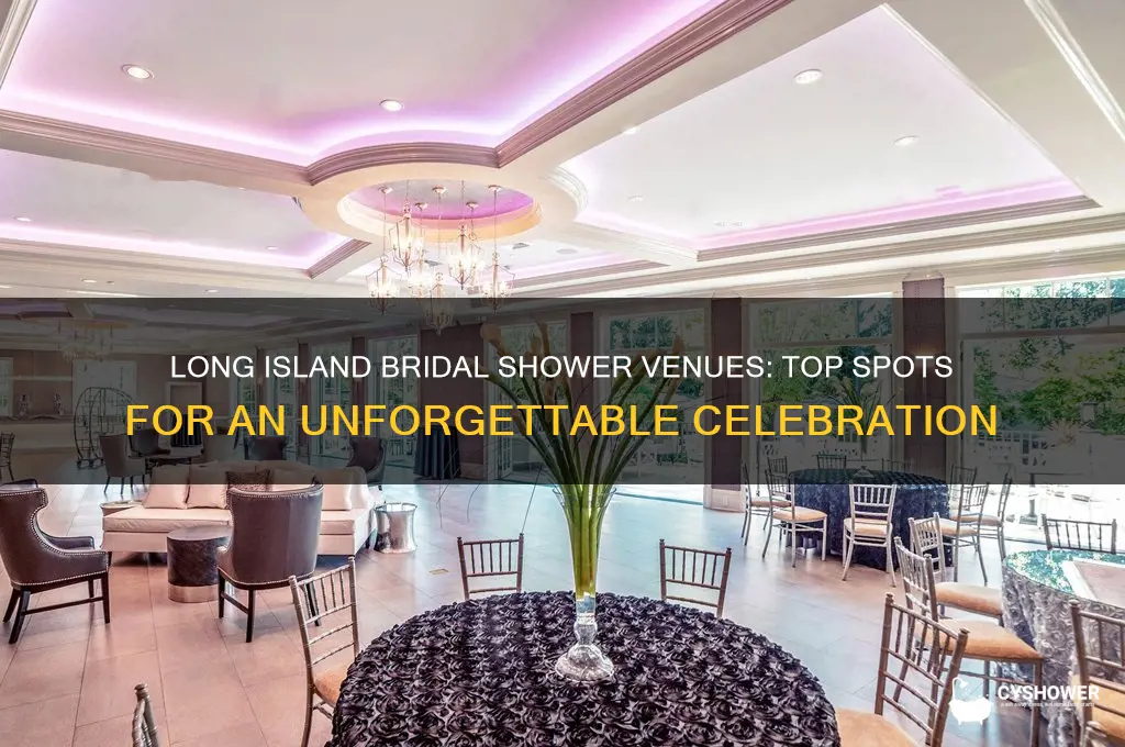 where to have a bridal shower on long island