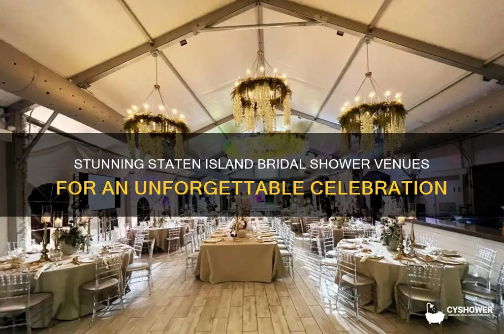 where to have a bridal shower staten island