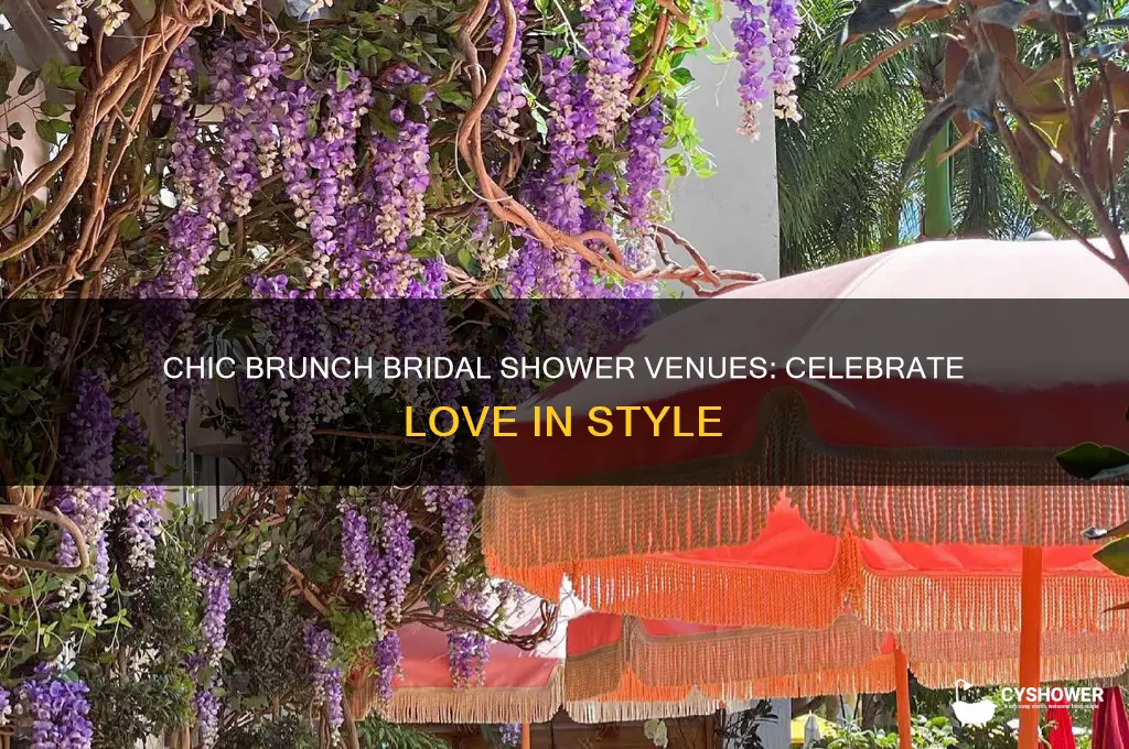 where to have a brunch bridal shower