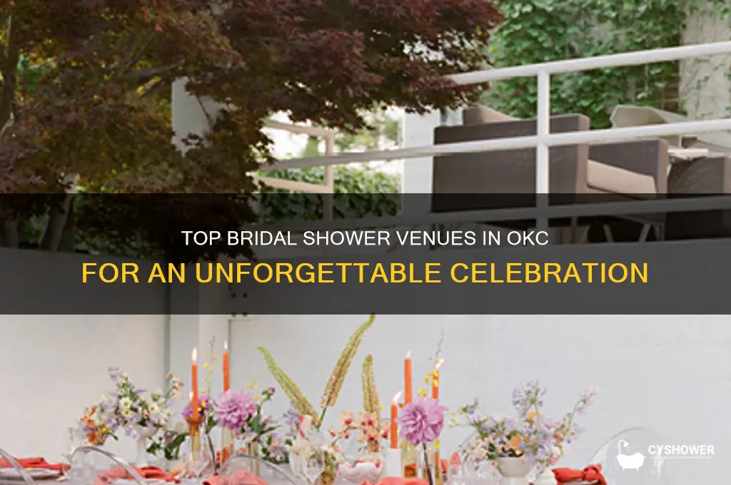 where to have bridal shower in okc