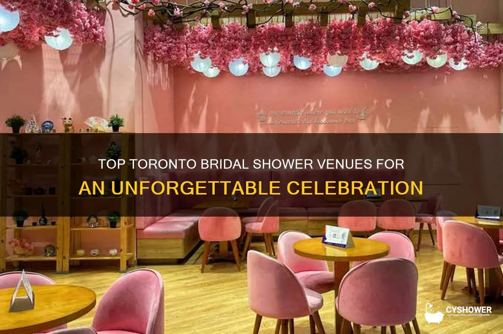 where to have bridal shower in toronto