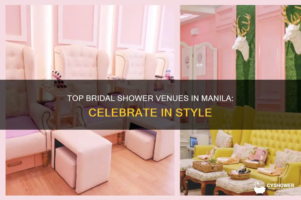 where to hold a bridal shower in manila