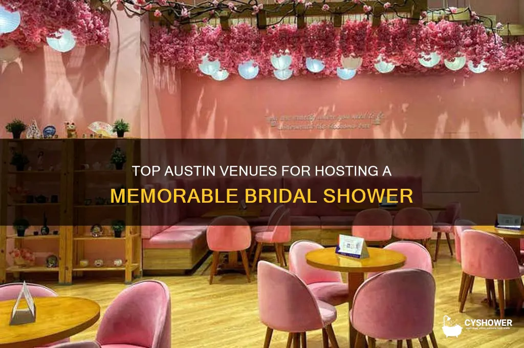 where to host a bridal shower in austin