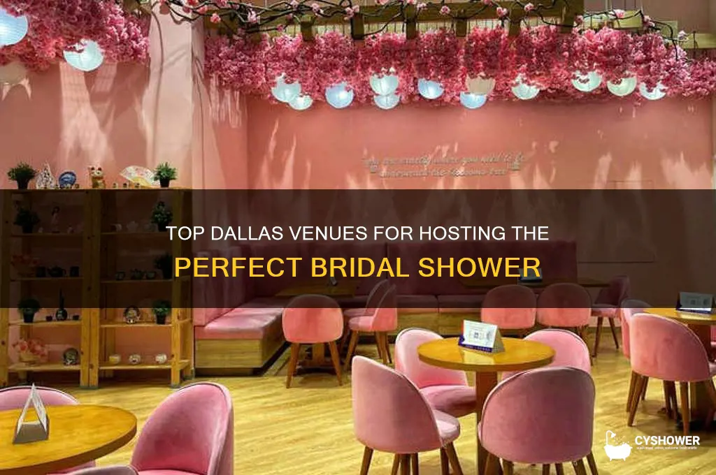 where to host a bridal shower in dallas