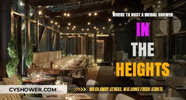 Charming Bridal Shower Venues in the Heights: Top Picks for Your Celebration