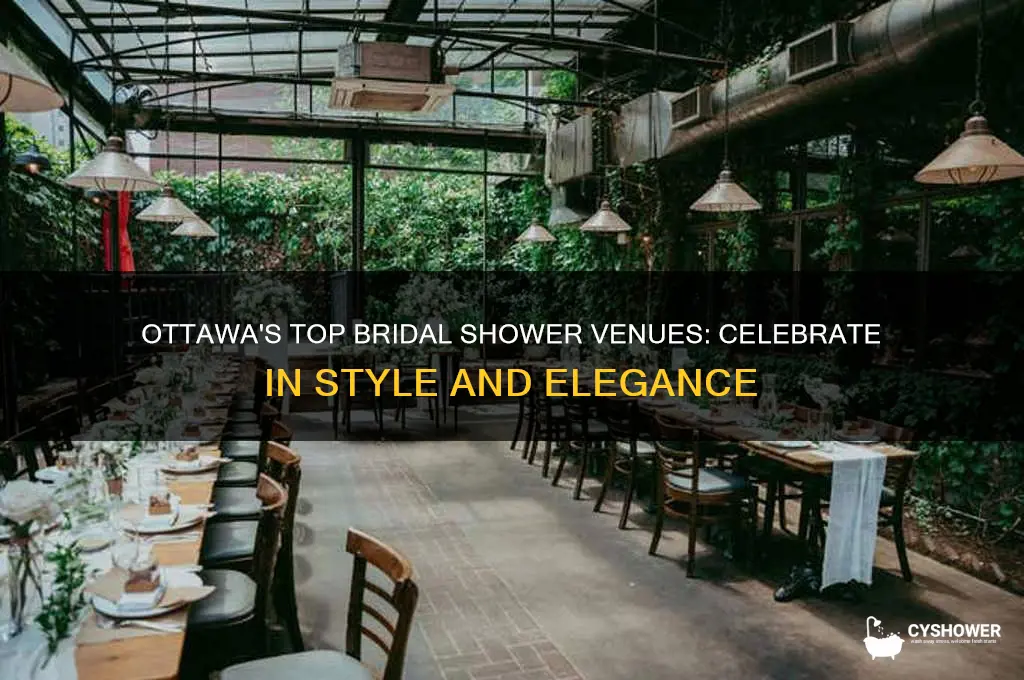 where to host a bridal shower ottawa