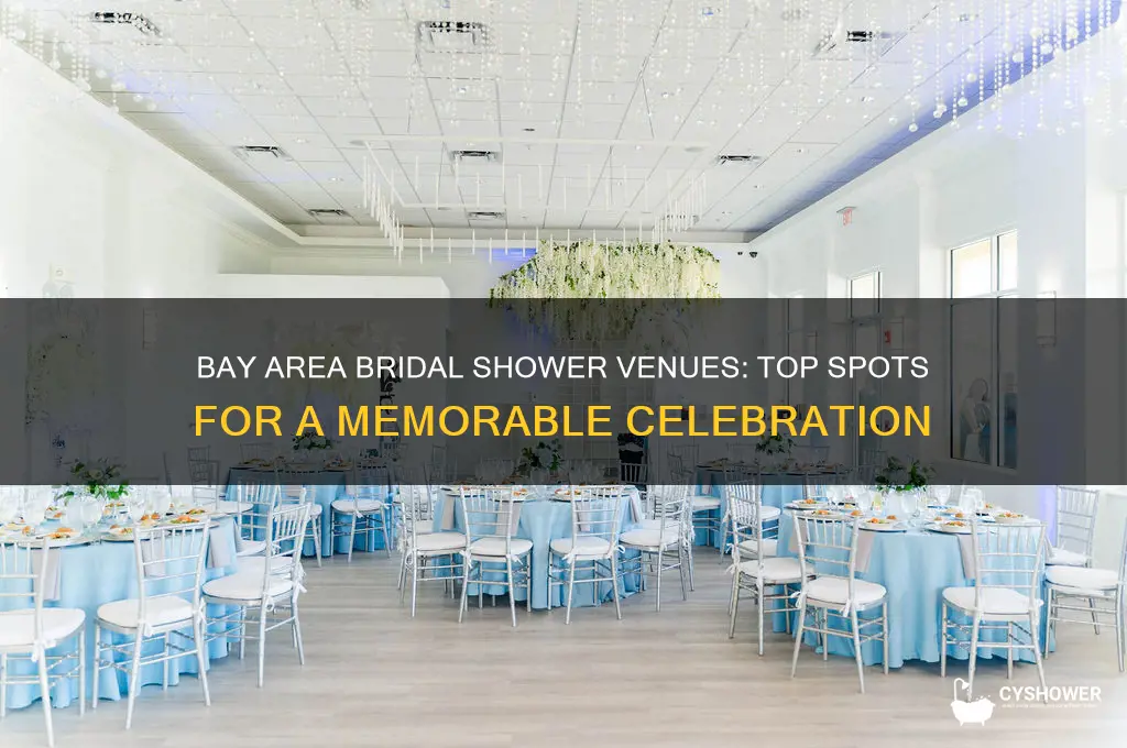 where to host bridal shower bay area