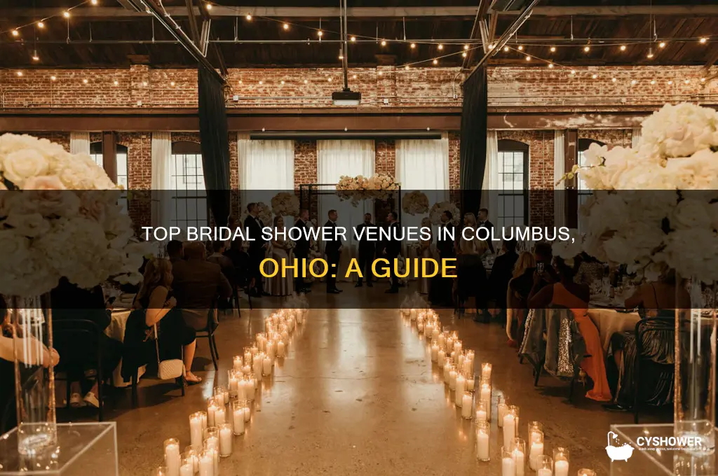 where to host bridal shower in columbus ohio