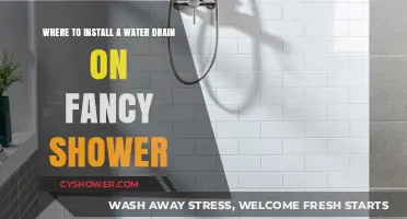 Optimal Water Drain Placement for Your Luxury Shower Installation