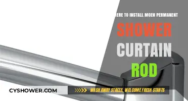 Best Spots to Install Your Moen Permanent Shower Curtain Rod