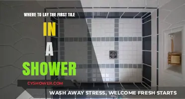 Perfect Shower Tile Start: Where to Lay the First Tile