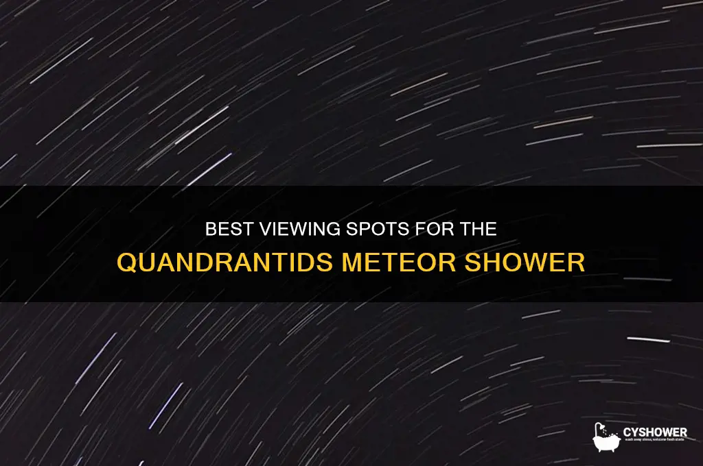 where to look to see the quantids meteor shower