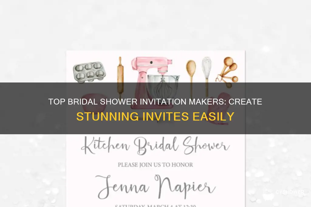 where to make bridal shower invitations