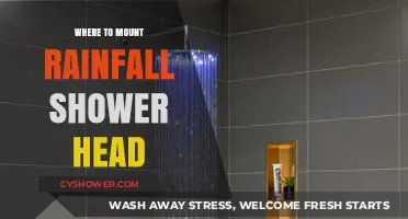 Best Spots to Mount Your Rainfall Shower Head for Ultimate Relaxation