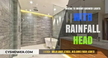 Optimal Shower Light Placement for Rainfall Heads: A Guide