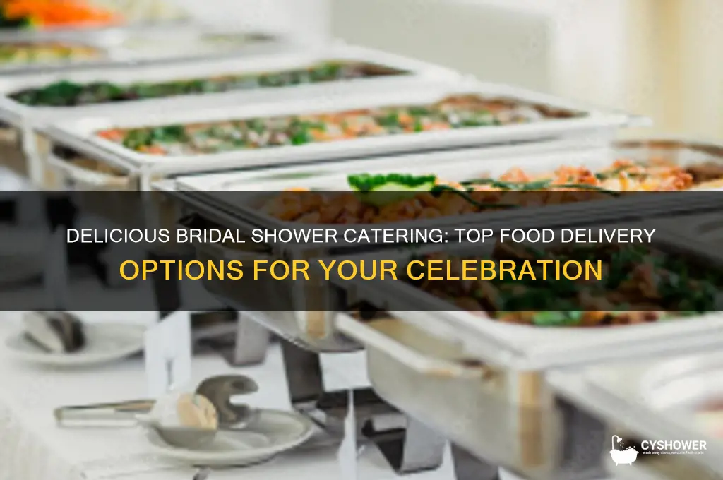 where to order bridal shower food