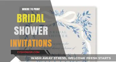 Top Spots to Print Elegant Bridal Shower Invitations Easily