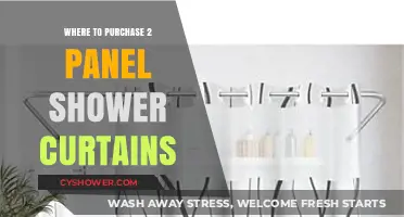 Best Places to Buy Stylish 2-Panel Shower Curtains Online