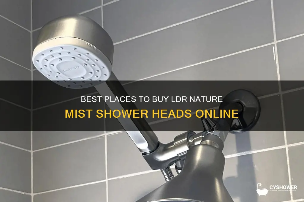 where to purchase ldr nature mist shower heads