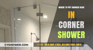 Optimal Placement Tips for Shower Heads in Corner Showers