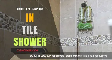 Best Soap Dish Placement Tips for Your Tiled Shower Setup