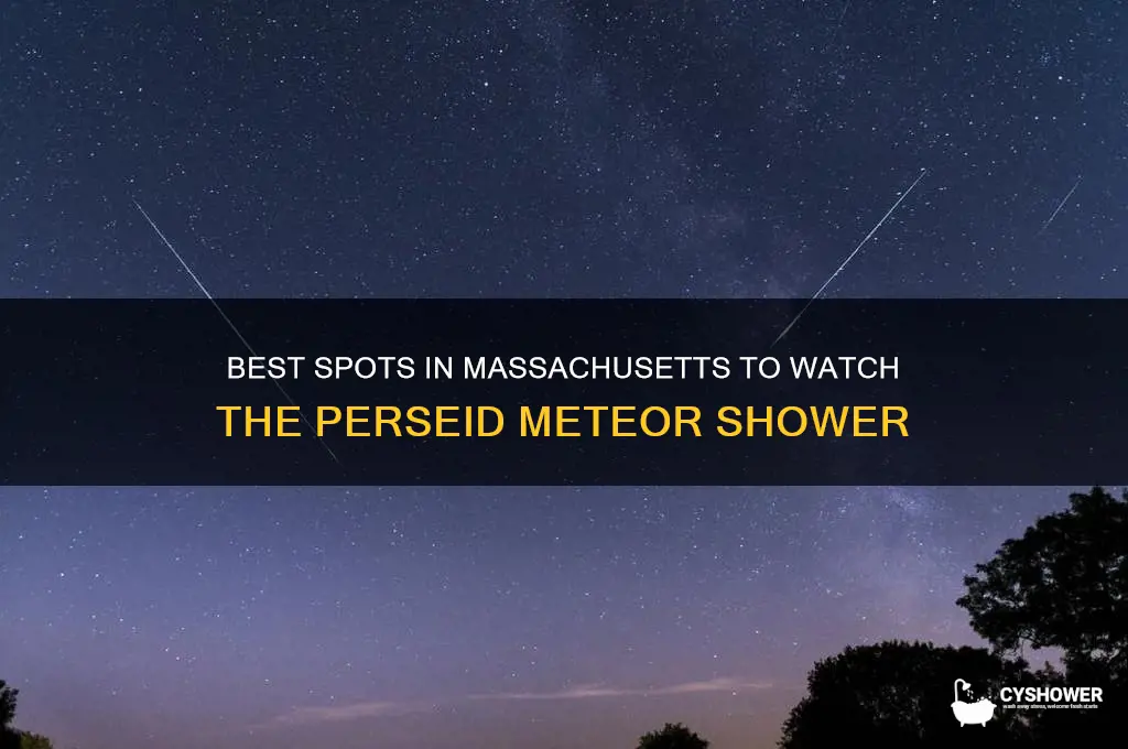 where to see perseid meteor shower massachusetts