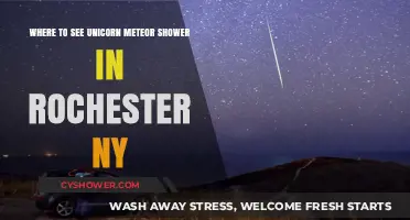 Unicorn Meteor Shower Viewing Spots in Rochester, NY Revealed