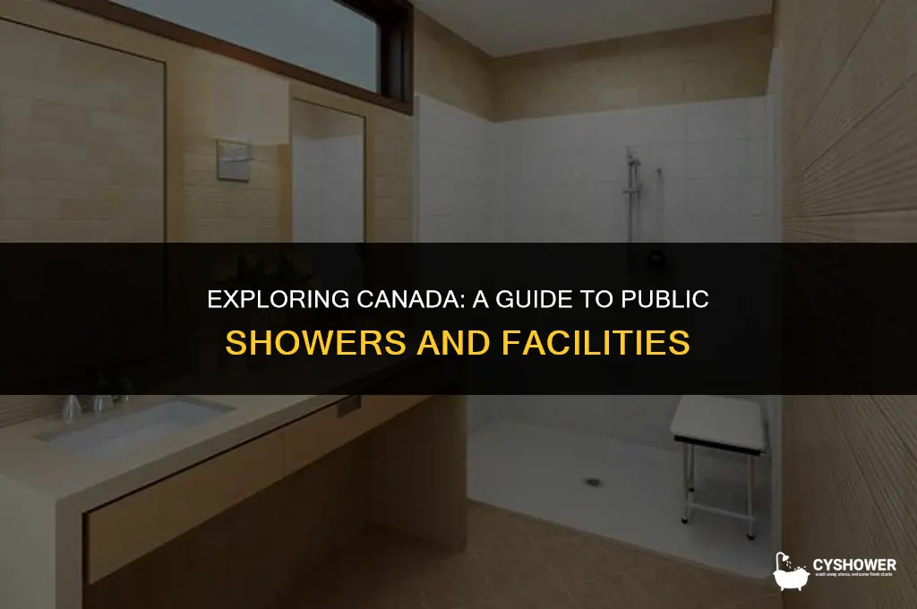 where to shower in canada