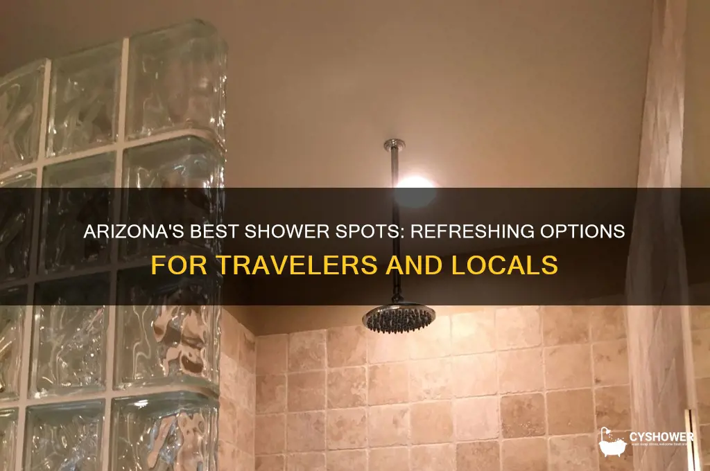 where to take a shower in arizona