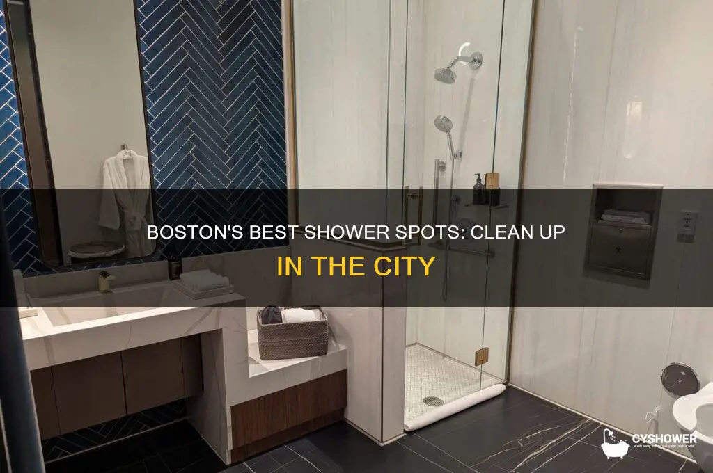 where to take a shower in boston
