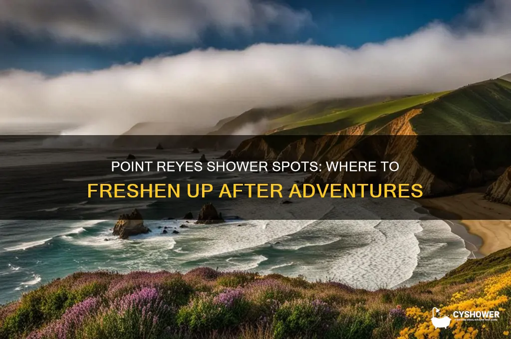 where to take a shower in point reyes